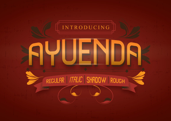 Ayuenda: A Bold Display Font for High-Impact Campaigns