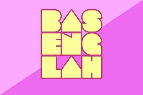 Basenglah Font Pack: A Retro Typeface for Branding
