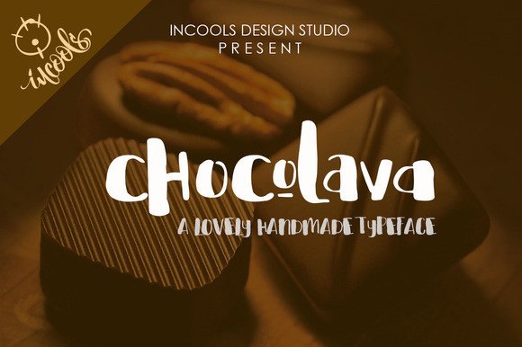 Chocolava: A Cutesy Display Font for Editorial Design