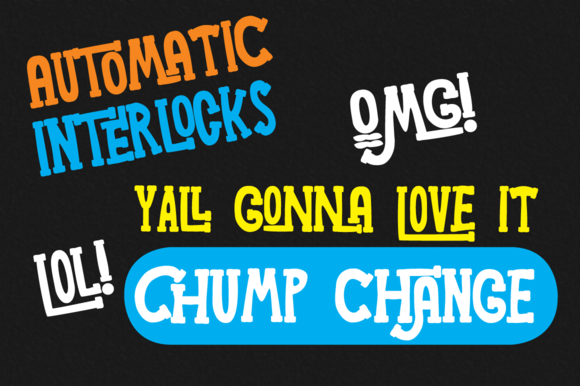 Chump Change: A Bold Display Font for Web Design