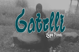 Gatelli: A Modern Display Font for Crafters