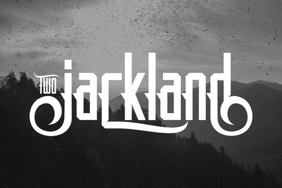 Jackland Two: A Rustic Display Font for Editorial Design