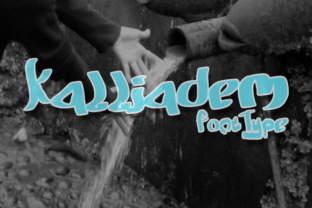 Kalliadem: A Modern Display Font for Creative Branding