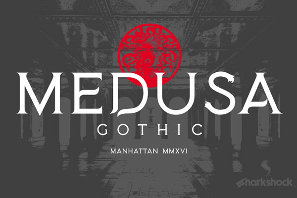 Medusa Gothic: A Bold Display Font for Campaigns