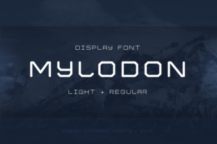 Mylodon: A Bold Display Typeface for Modern Web Design