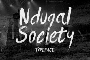 Ndugal Society: A Bold Display Typeface for Web Design