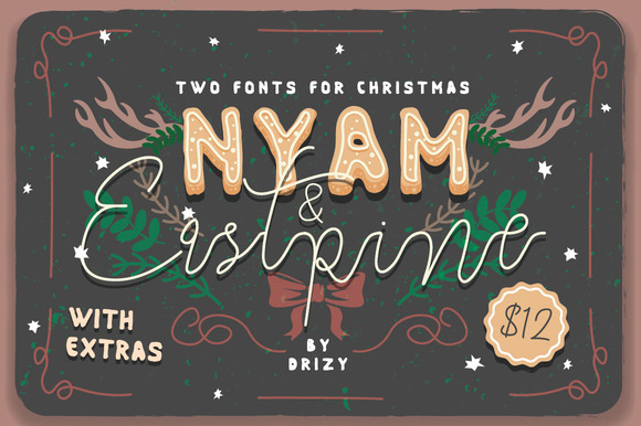 Nyam Eastpine: A Festive Display Font Review
