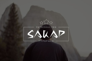 Sakap: A Playful Display Font for Makers