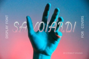 Savoiardi Display: A Bold Font for Your Brand