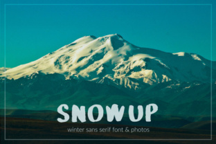 SnowUP: A Winter-Themed Display Font Review