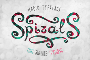 Spirals: A Decorative Display Font for Makers