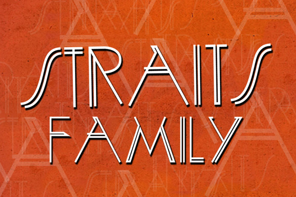 Straits Family: A Modern Display Font for Web Design