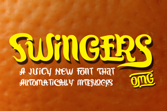 Swingers: A Fun Display Font for Bold Branding