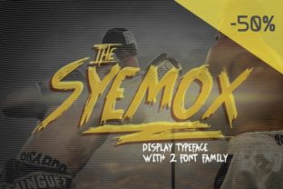 Syemox: A Bold Display Font for Memorable Branding