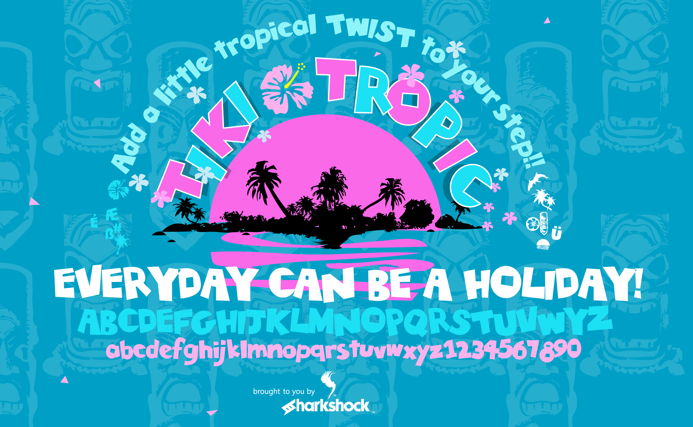 Tiki Tropic: A Tropical Display Font for Your Brand