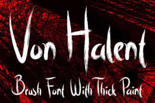 Von Halent: A Bold Display Font for Web Design